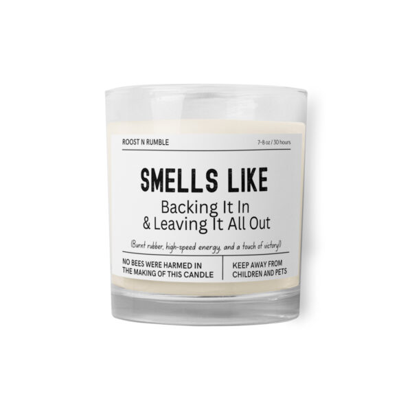 Smells Like Baking It In Glass jar soy wax candle