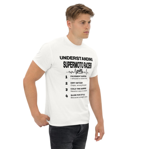 Understanding Supermoto Racer Pavement Surfing Unisex classic tee - Image 2