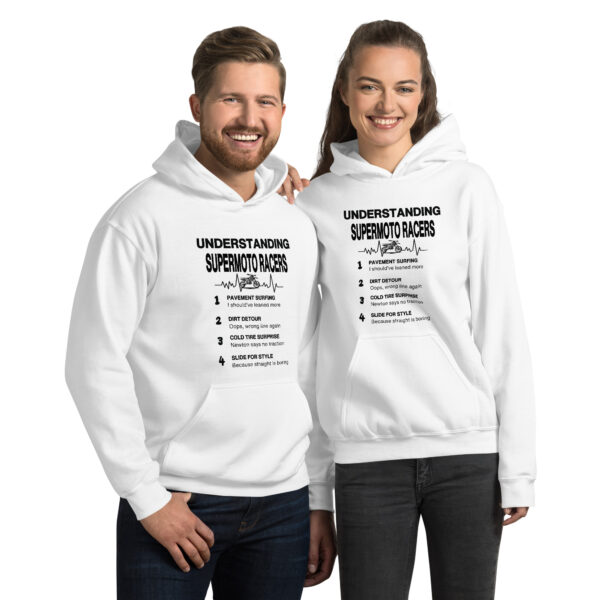 Understanding SuperMoto Racer Surfing Unisex Hoodie