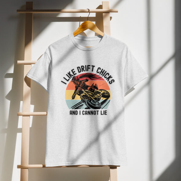 Supermoto I like drift chicks and I cannot lie DryBlend® T-Shirt