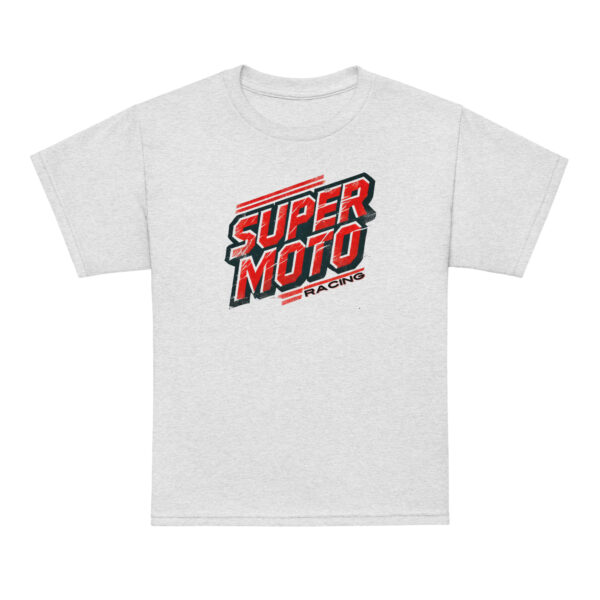 Supermoto Red Grunge Youth t-shirt